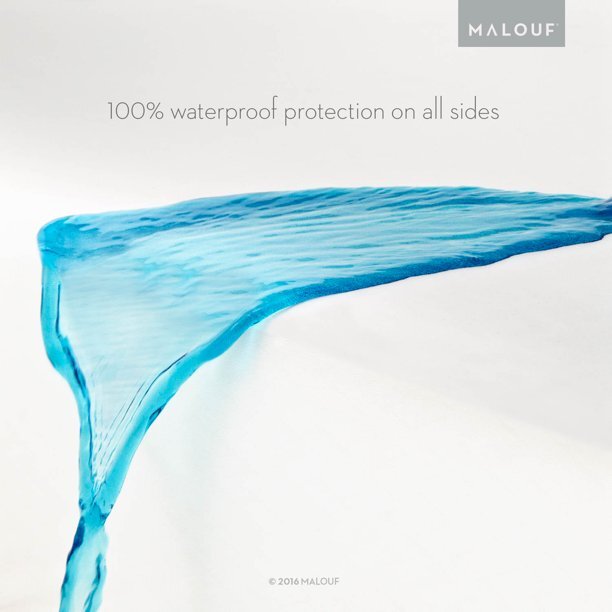 Malouf Sleep Tite Hypoallergenic Bed Bug Box Spring Protector Encasement - KING