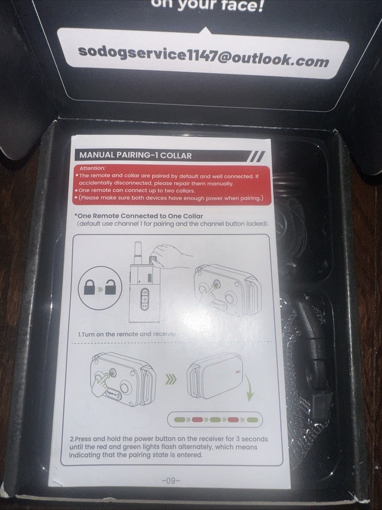 Vibrating Remote Collar Model KT-47No shock & Safe &Effective