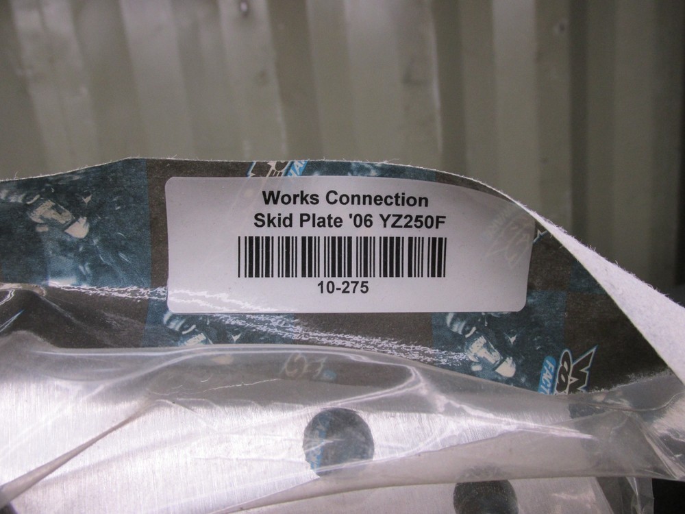 WORKS CONNECTION SKID PLATE 06 YZ250F