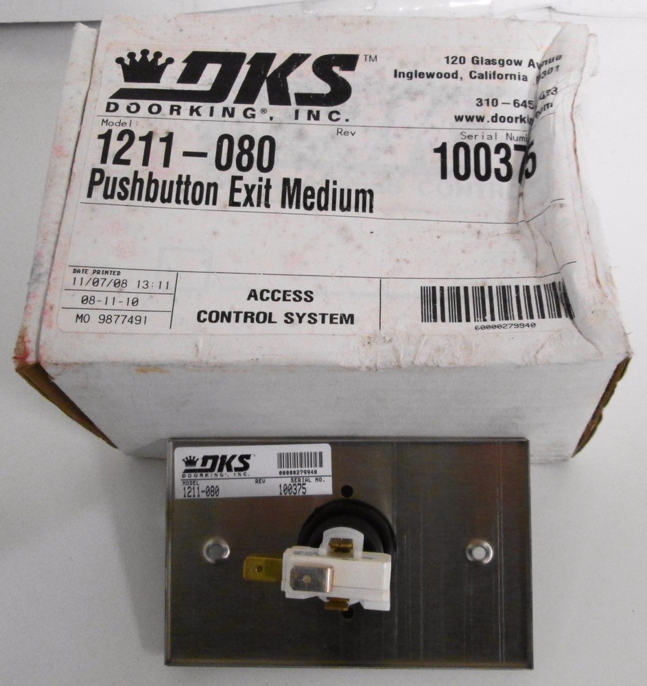 DKS 1211-080 Pushbutton Exit Medium