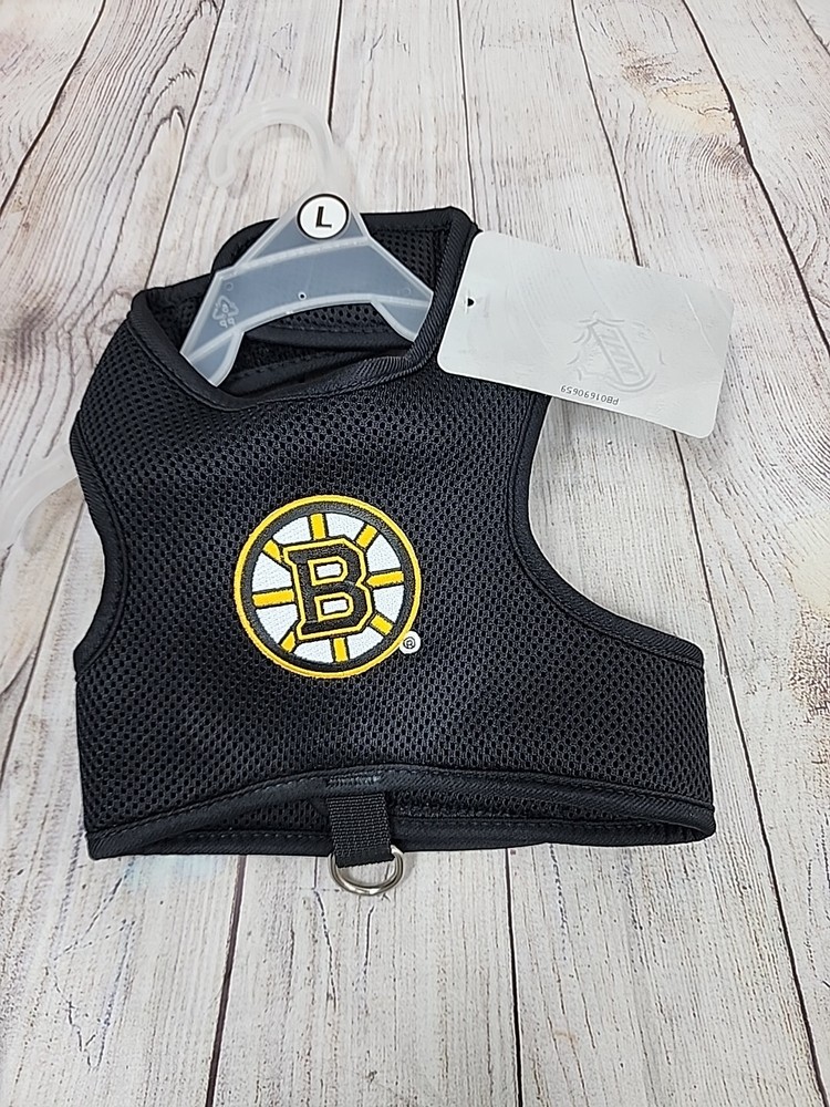 Boston Bruins NHL Front Clip Pet Harness SIZE L