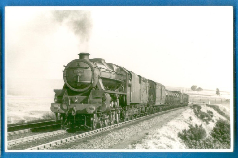 LMS 5378 AT SHAP.PHOTOGRAPH 9 x 14cms