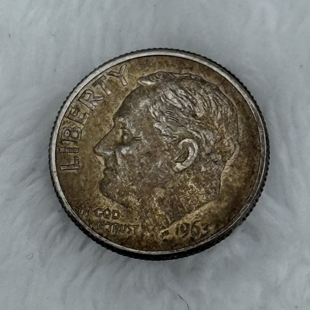 1963 Double Headed  Silver Dime