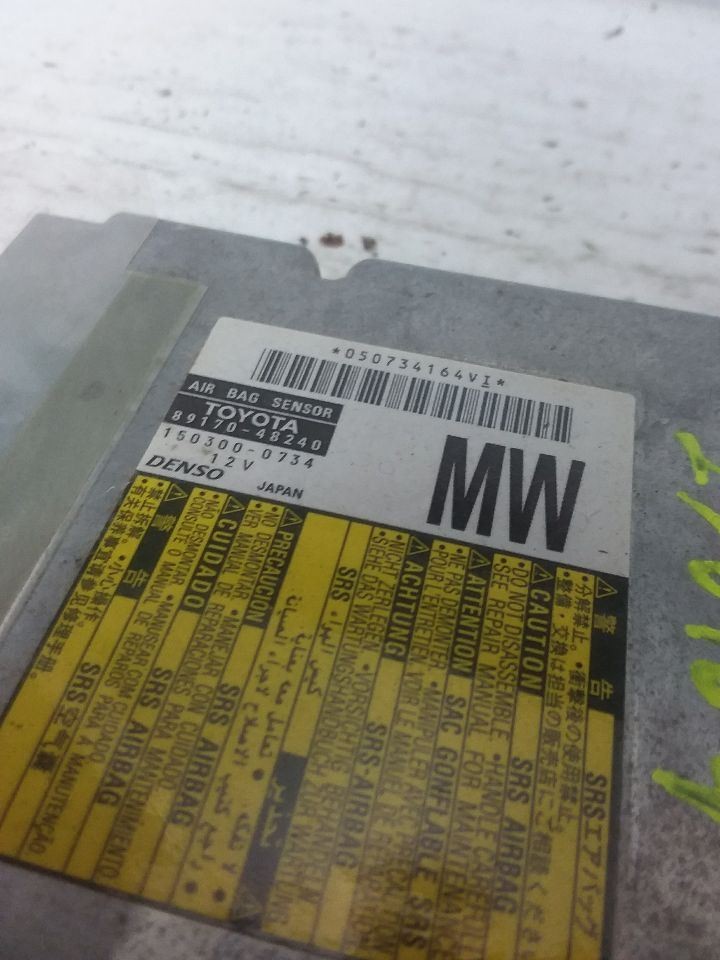 SRS Control Module Control Under Console Fits 08-10 HIGHLANDER 89170-48240