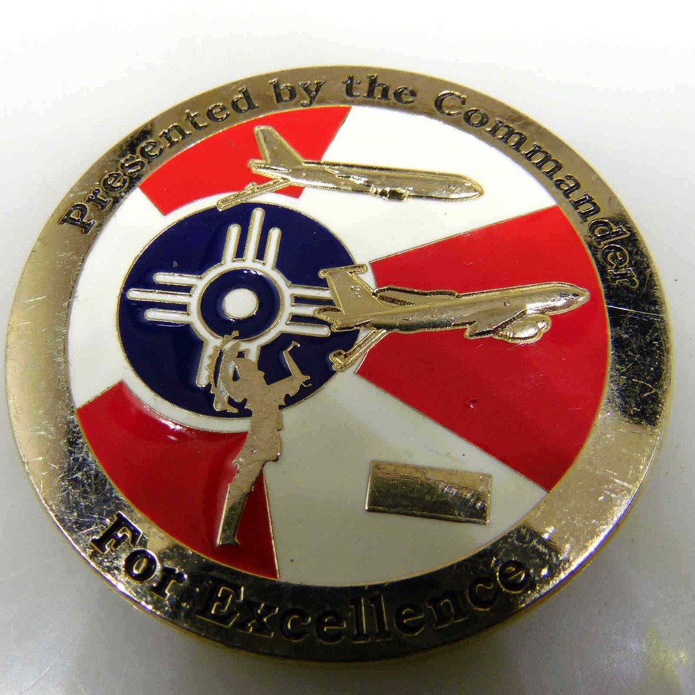 22D OPERATIONS SUPPORT SQUADRON COMMANDER CHALLENGE COIN