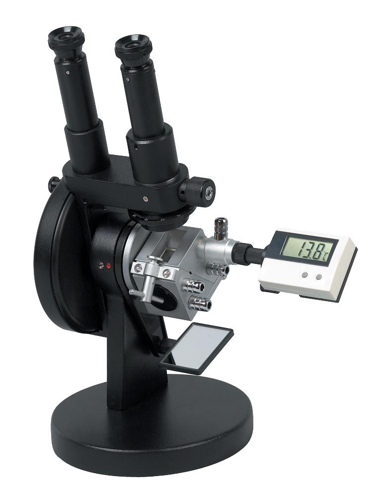 Digital Abbe Refractometer Binocular Abbe Refractometer with 1.3000-1.7000 nD