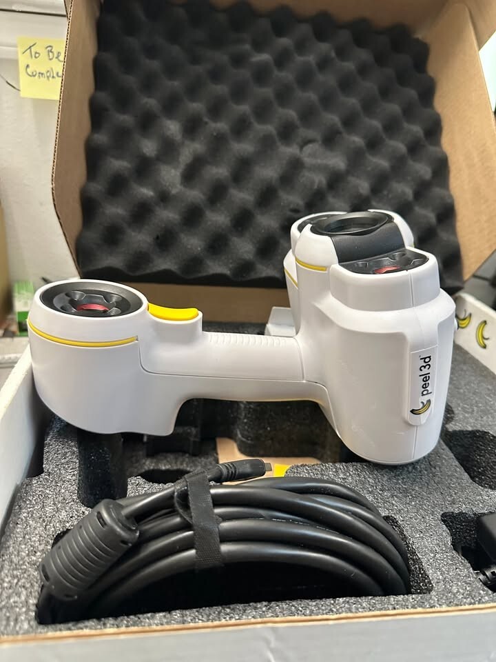3d scanner handheld Peel 2 CAD
