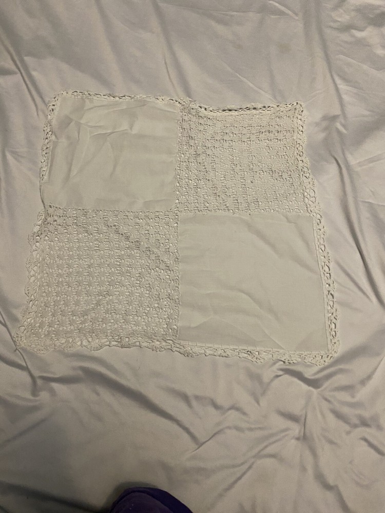 19 x 18 table cover handmade