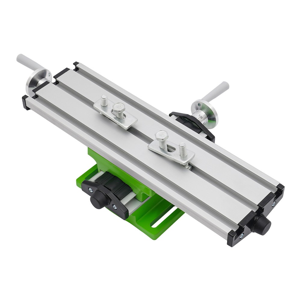Cross Slide Drill Press Bench Axis Mill Machine Work Table Compound Vise Vice