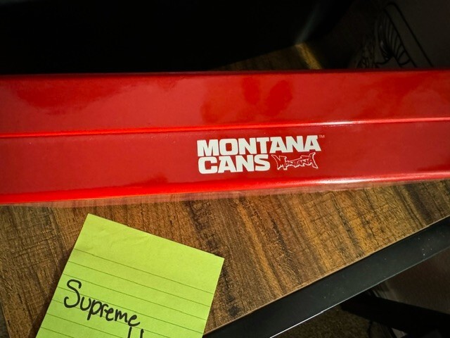 Supreme x Montana Cans (6 Mini Cans) SS21 Graffiti!!!