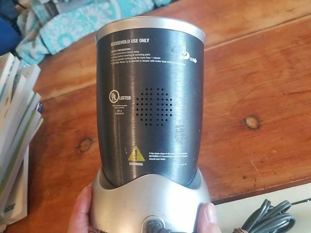 Nutribullet Blender Magic Bullet Tested works OEM **BASE ONLY**