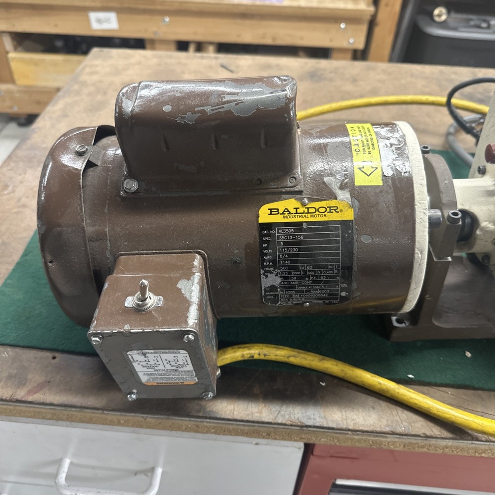Procunier Tapping Head Attachment with Baldor 110V Motor