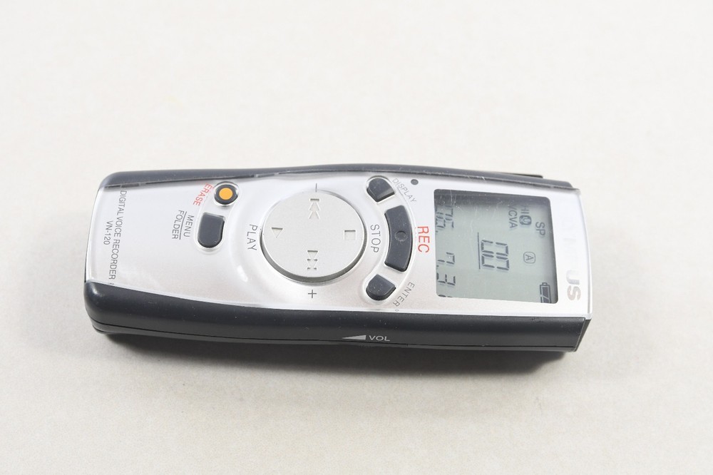 Olympus Digital Voice Recorder VN-120PC - Tested & Working