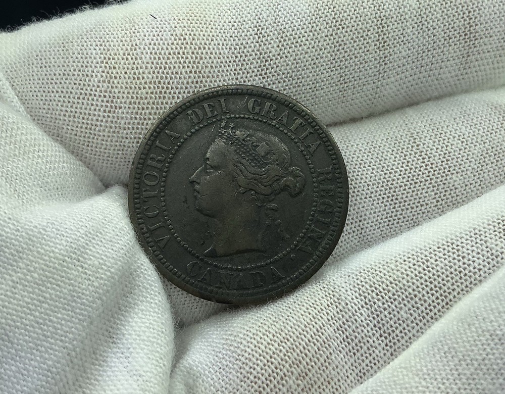 1882-H Canada Large One Cent K347