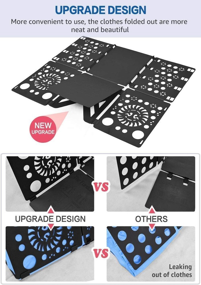 BoxLegend Version 4 Clothes Folding Board T Shirt Pants Folder Durable Plastic