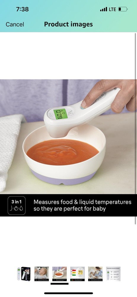 Braun BNT100 3 In 1 Thermometer