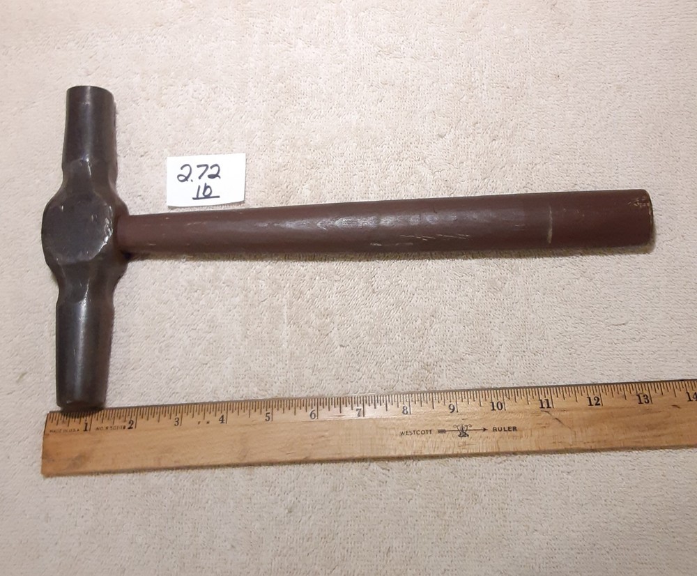 VINTAGE BLACKSMITH TIN SILVER SMITHING AUTO BODY 2.72 LBS