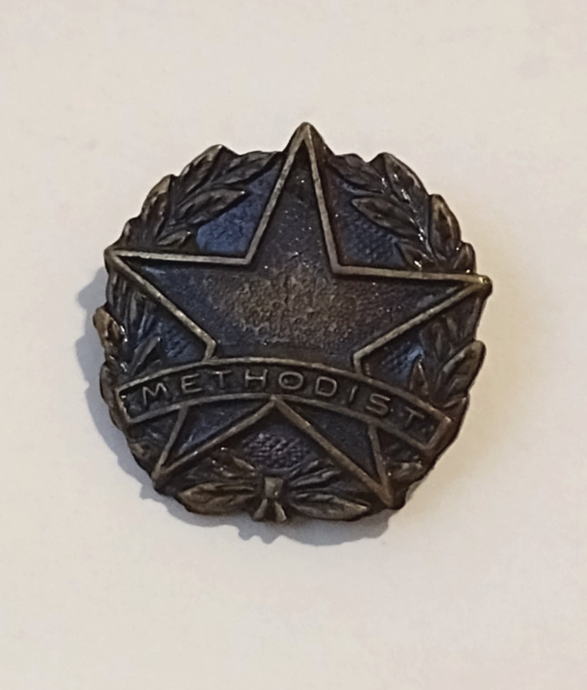 Methodist Religious Vintage Lapel Pin