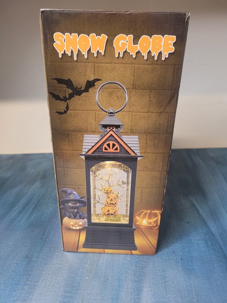 Halloween Snow Globe Lantern Decoration