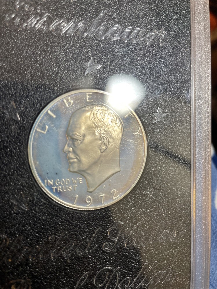 1972 Ike Dollar. Silver