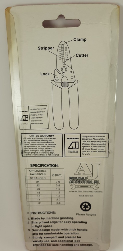 Pitbull 5" Crimping Tool