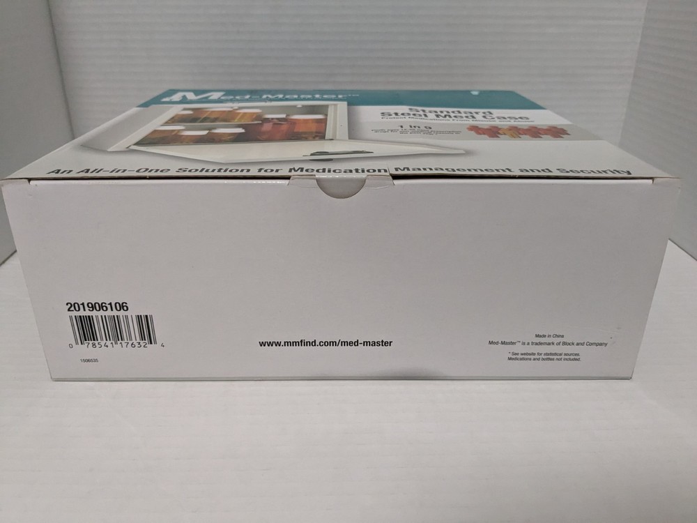 Med-Master Standard Steel Med Case