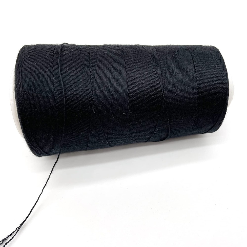 Thick Thread for Sewing Hair, Black Weaving Polyester