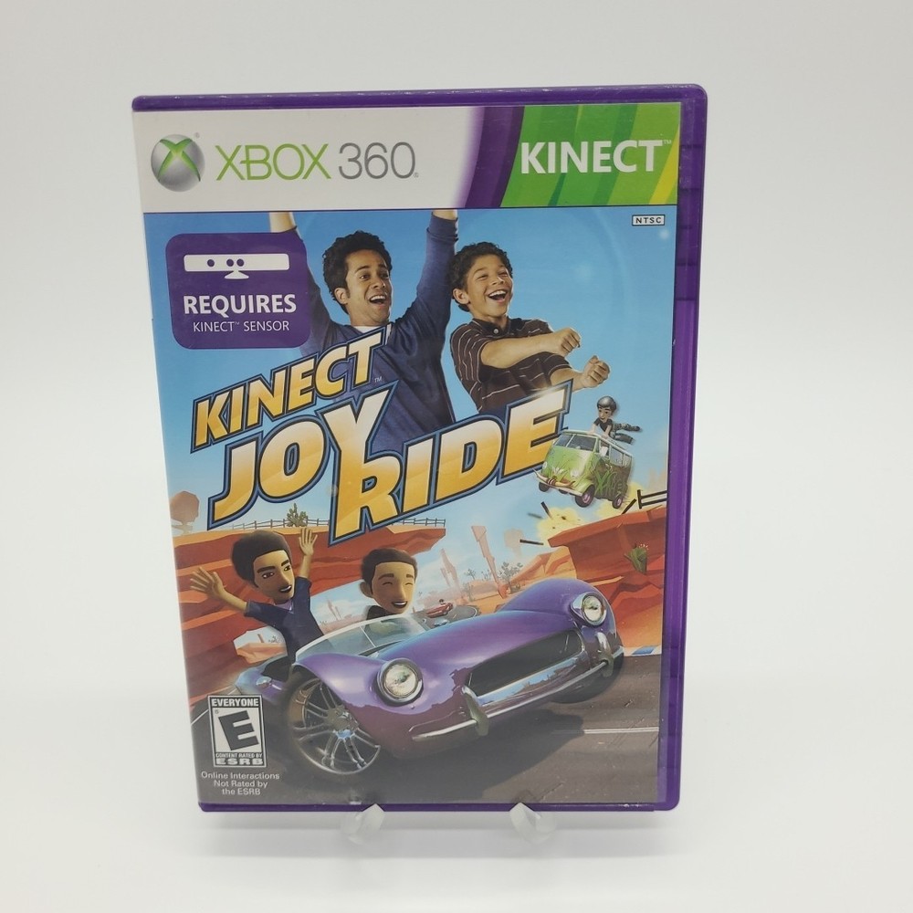 Microsoft Xbox 360 Kinect Sensor Bar Model 1414 Sensor Bar With 2 Games - Black