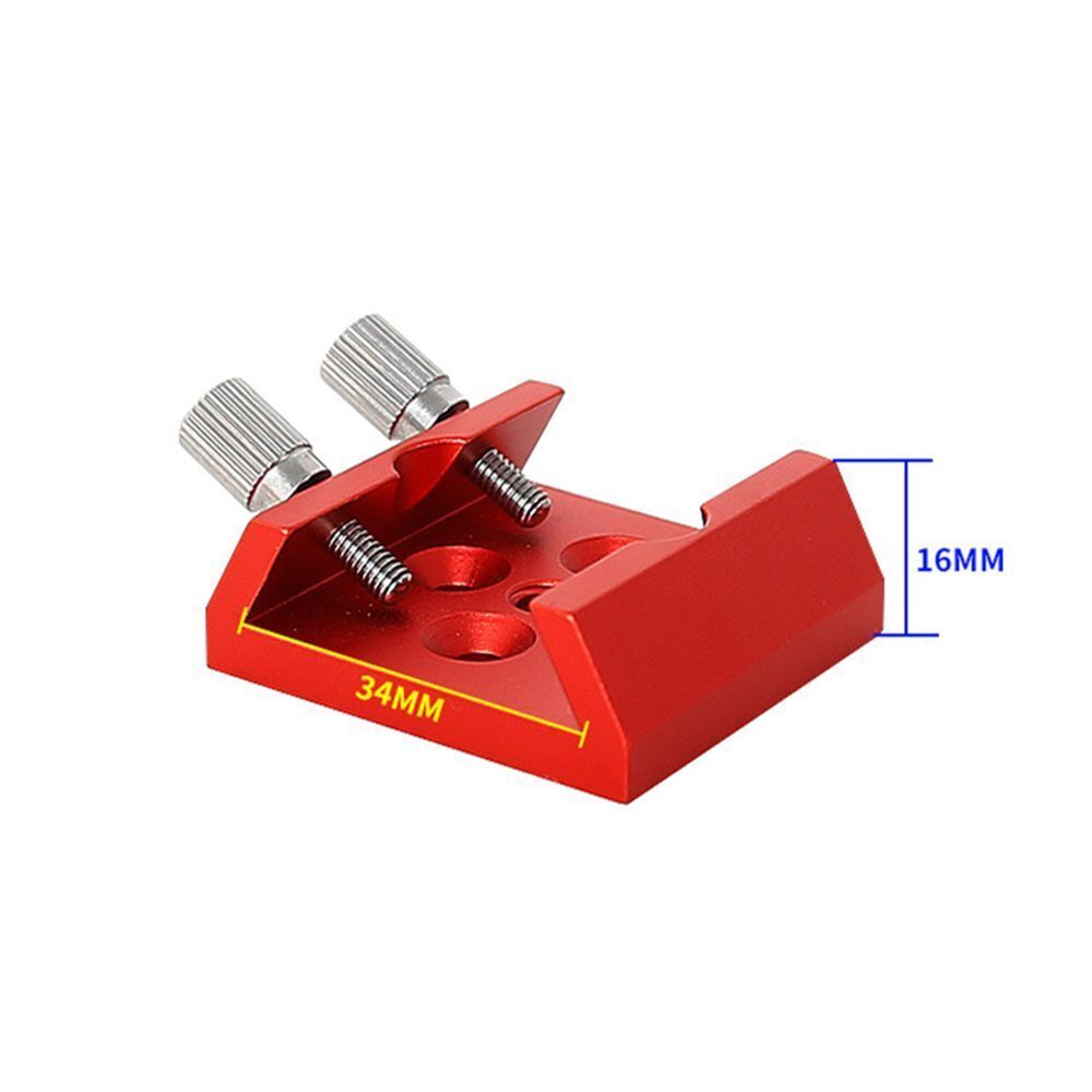 Finder Scope Base Dovetail Clamp Flat Bottom Guide Scope Mount with 1/4 Thread