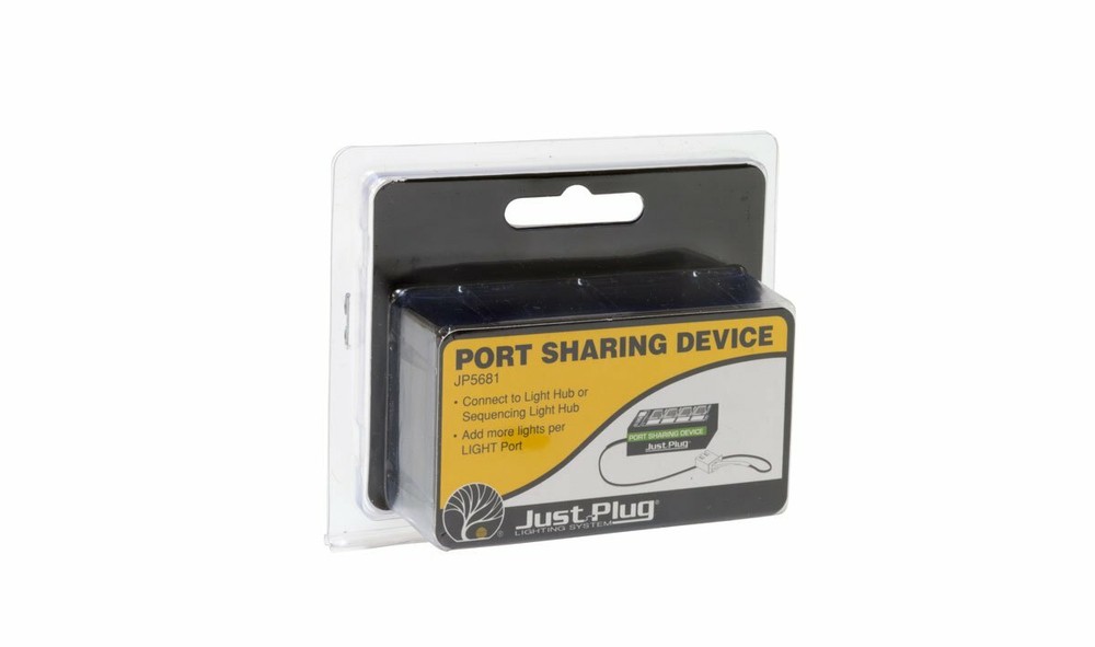 Woodland Scenics ~ Just Plug Lighting System ~ Port Sharing Device ~ JP5681