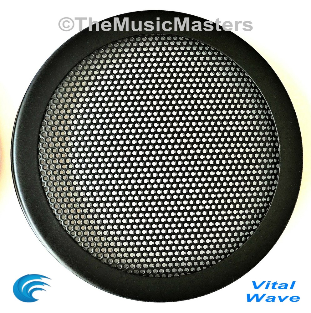 2X 4.5" inch Clipless Fine Mesh GRILL Speaker Sub Woofer Protective Covers VWLTW
