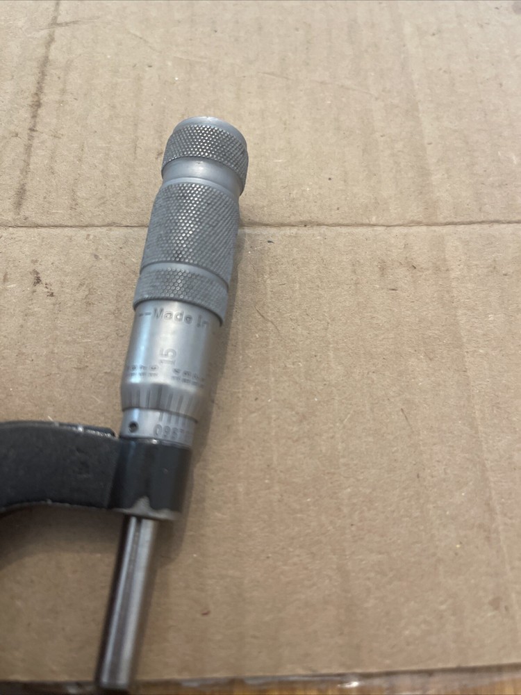 brown and sharpe micrometer 0-1”