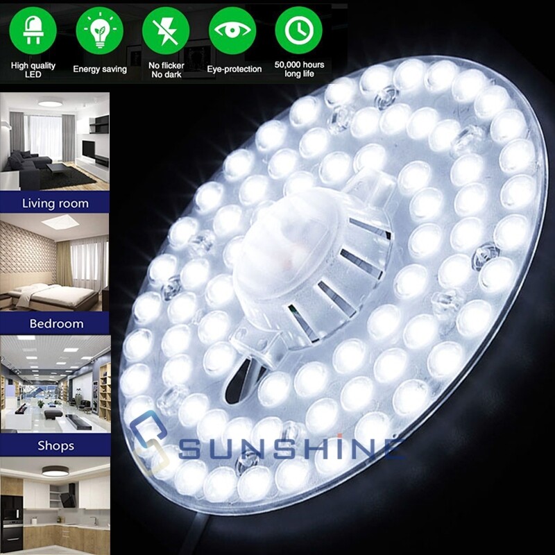 24W 6500LM Ceiling LED Light Replacement Engine Retrofit Ceiling Fan Light Kit