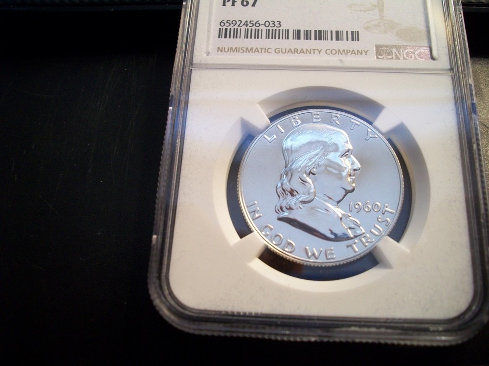 1960 Franklin Half Dollar PR67 NGC CERTIFIED