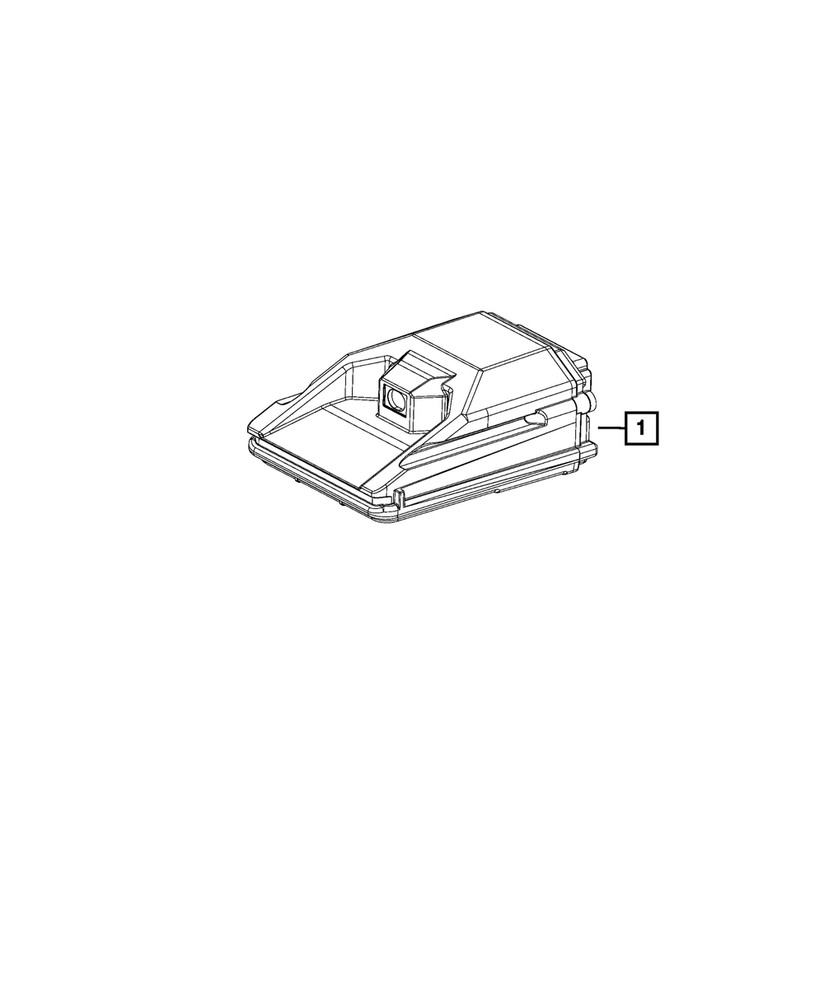 Genuine Mopar Forward Facing Camera 4672777AA