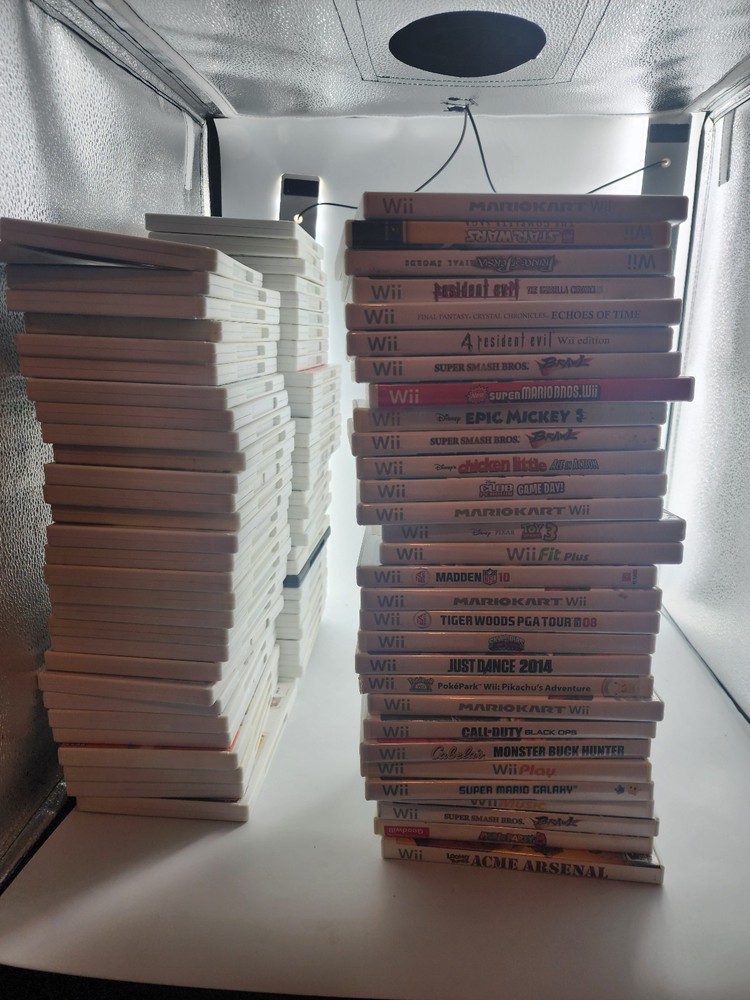 WII Cases ONLY. Updated 10/7.