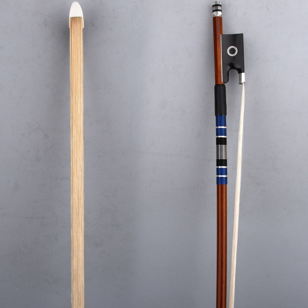 D. Peccatte Copy Master Pernambuco Violin Bow 4/4 Ebony Ring Frog Silver Special