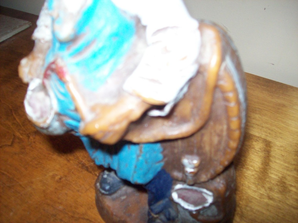 Vintage Bartender Keg Pourer Bar SOLID CARVED Candle