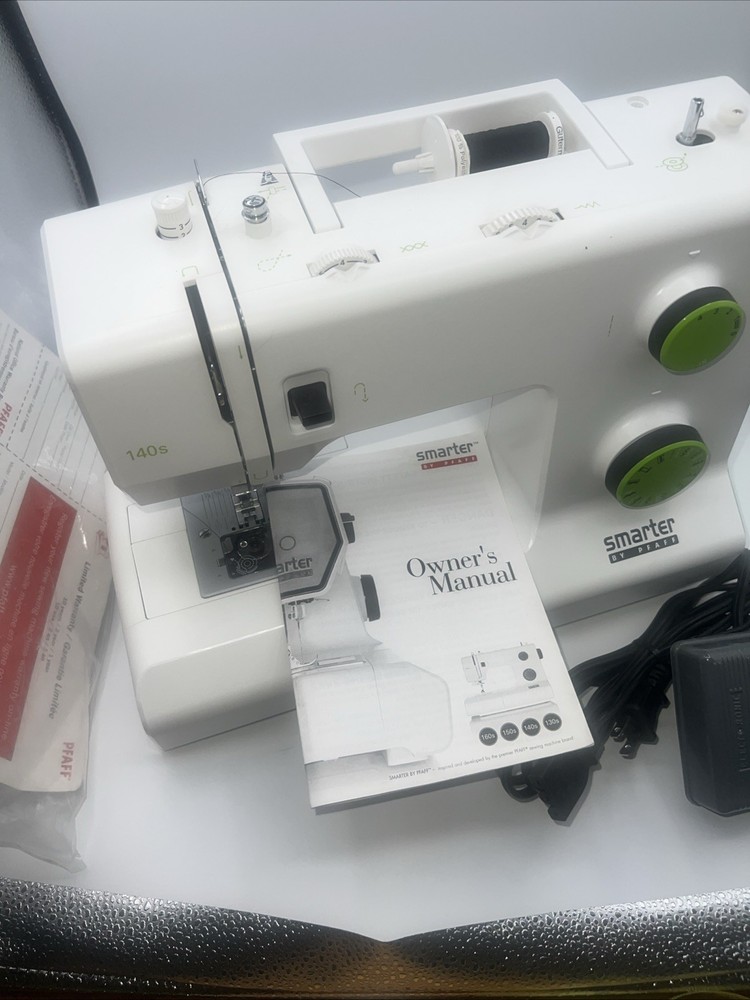 Pfaff Smarter 140s Sewing Machine Ready to Work With Case Tested