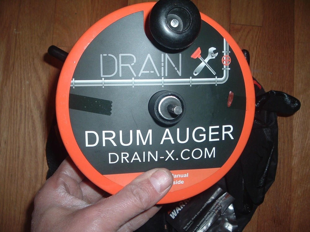Drain X Drum Auger orange