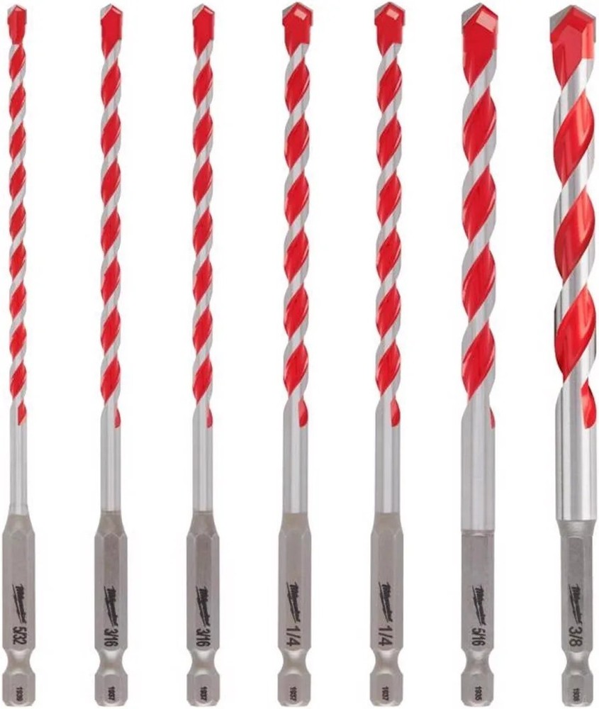 Milwaukee Shockwave Masonry Hammer Drill Bits