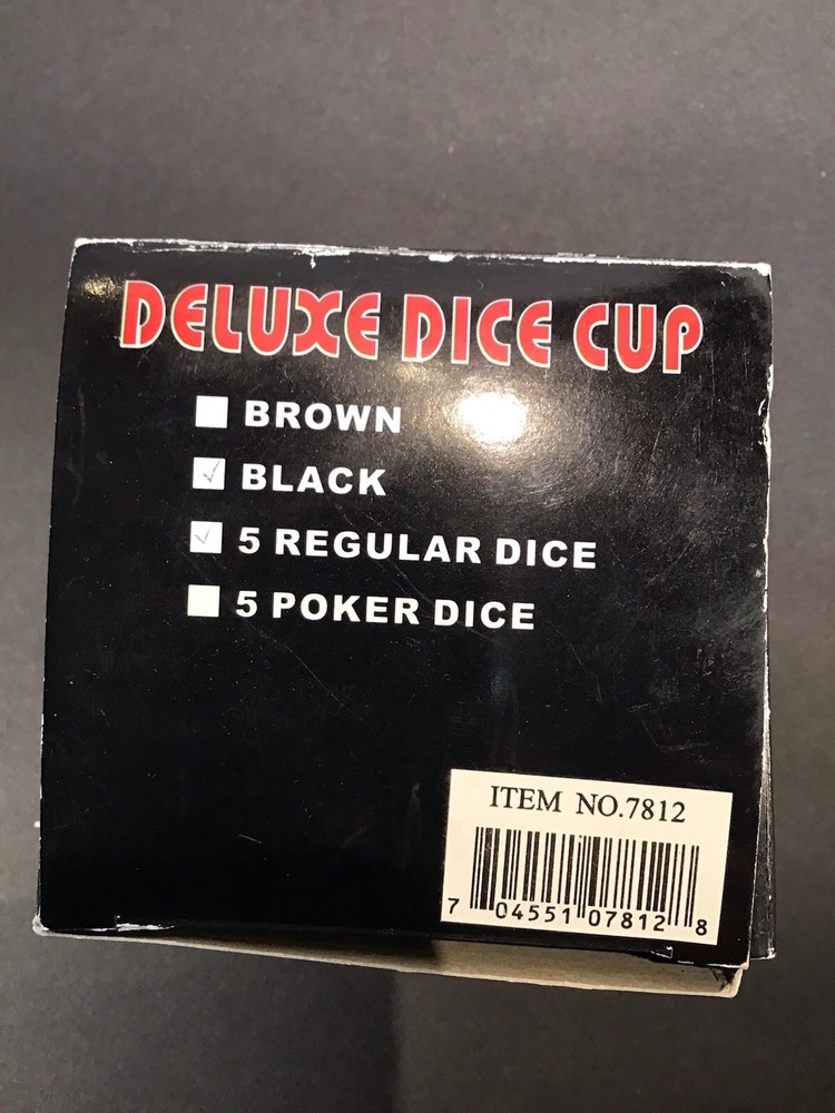 Deluxe Dice Cup
