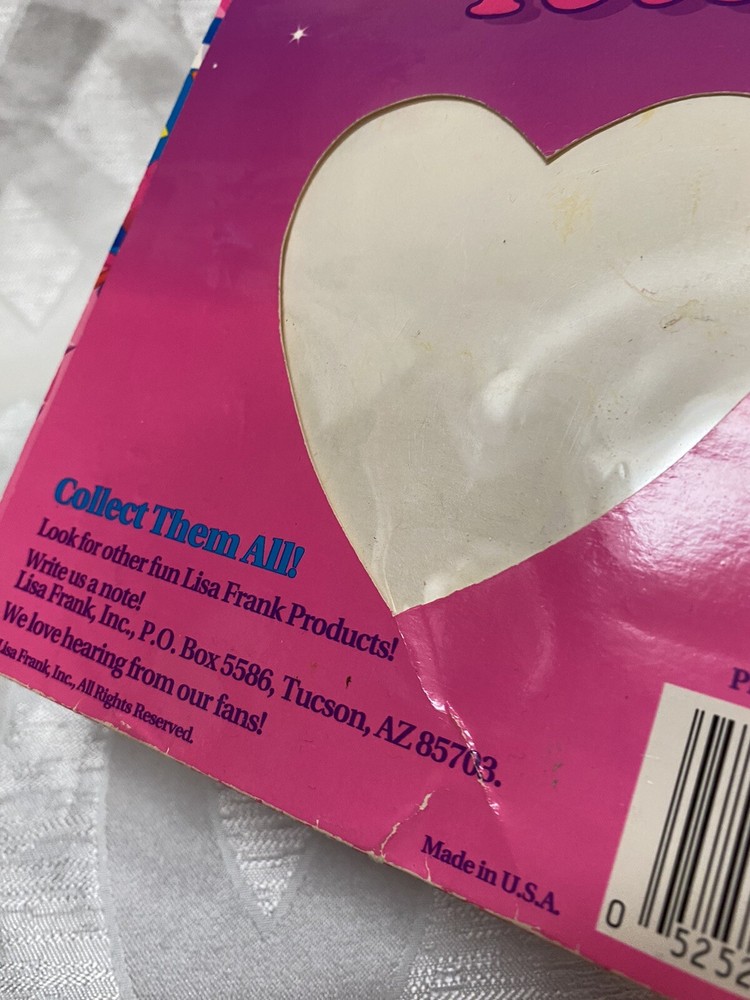 Vintage Lisa Frank Sticker Tote EMPTY