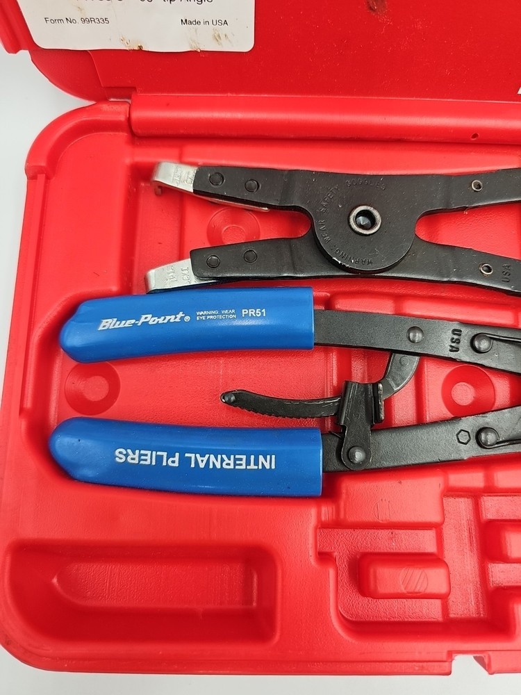 Blue-Point PR-50A Heavy Duty Replaceable Tip Plier Set