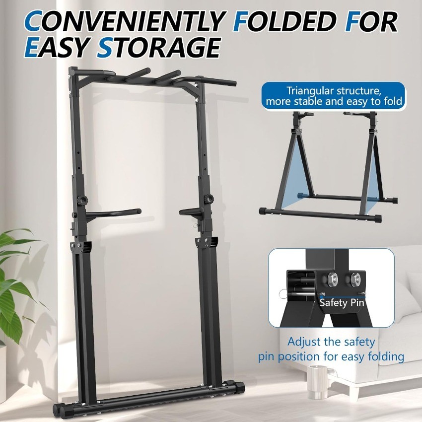Pull Up StatioHTJ-20250724W2-AOA-CN(BLACK - Foldable)(YES)n Pull Up Bar W