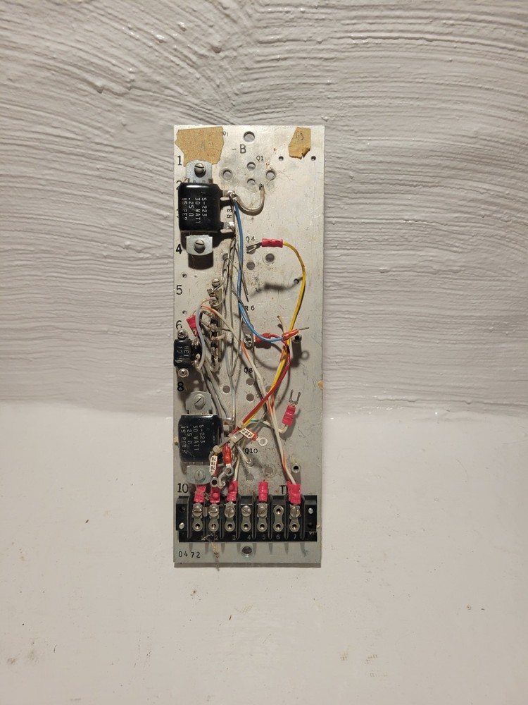 Burroughs Corporation Control Board. Vintage Electronics