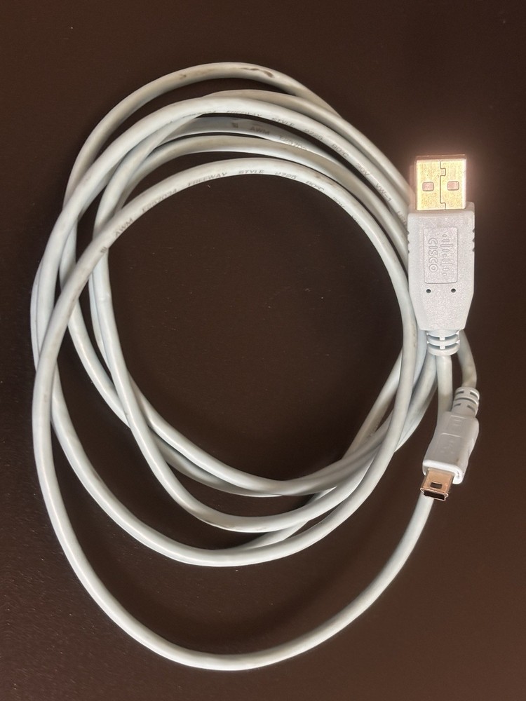 6 ft console Cable USB C To Mini B