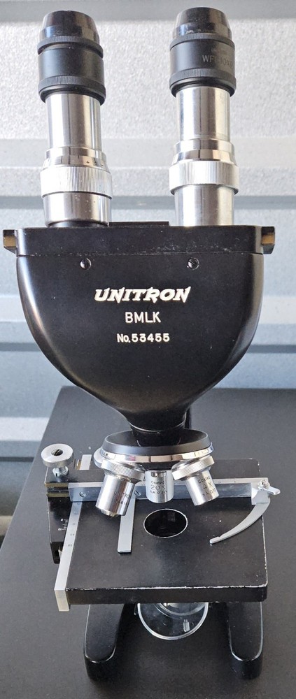 UNITRON MICROSCOPE BMLK No 53455 with protective Box