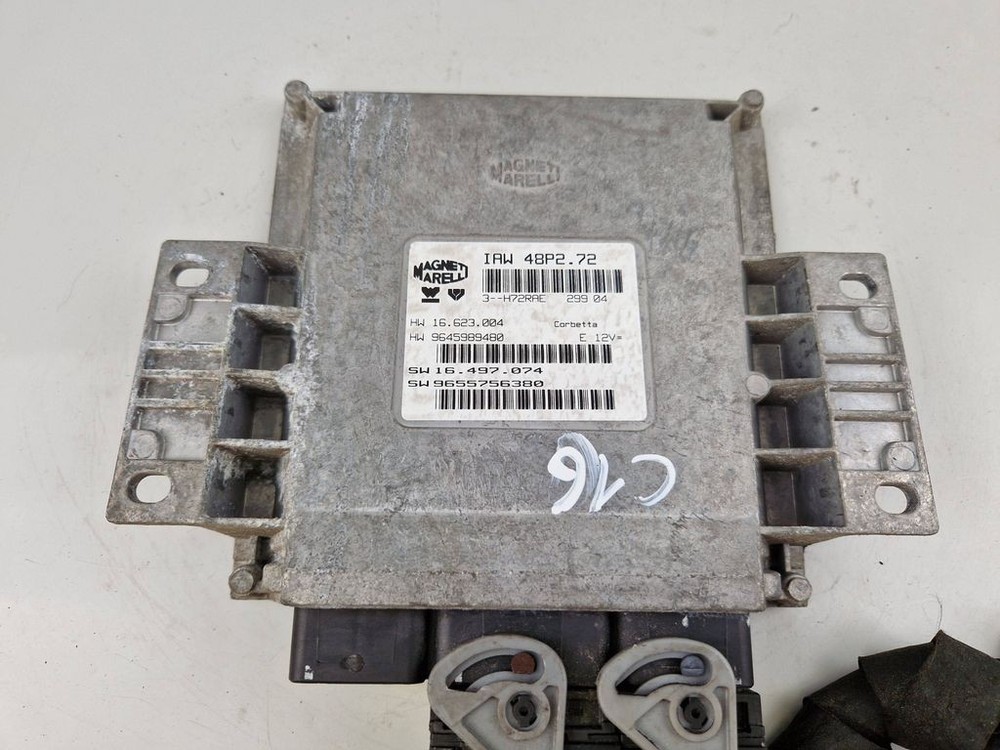 Citroen C3 2006 Engine Control Unit/Module 9655756380 kW BVV2087