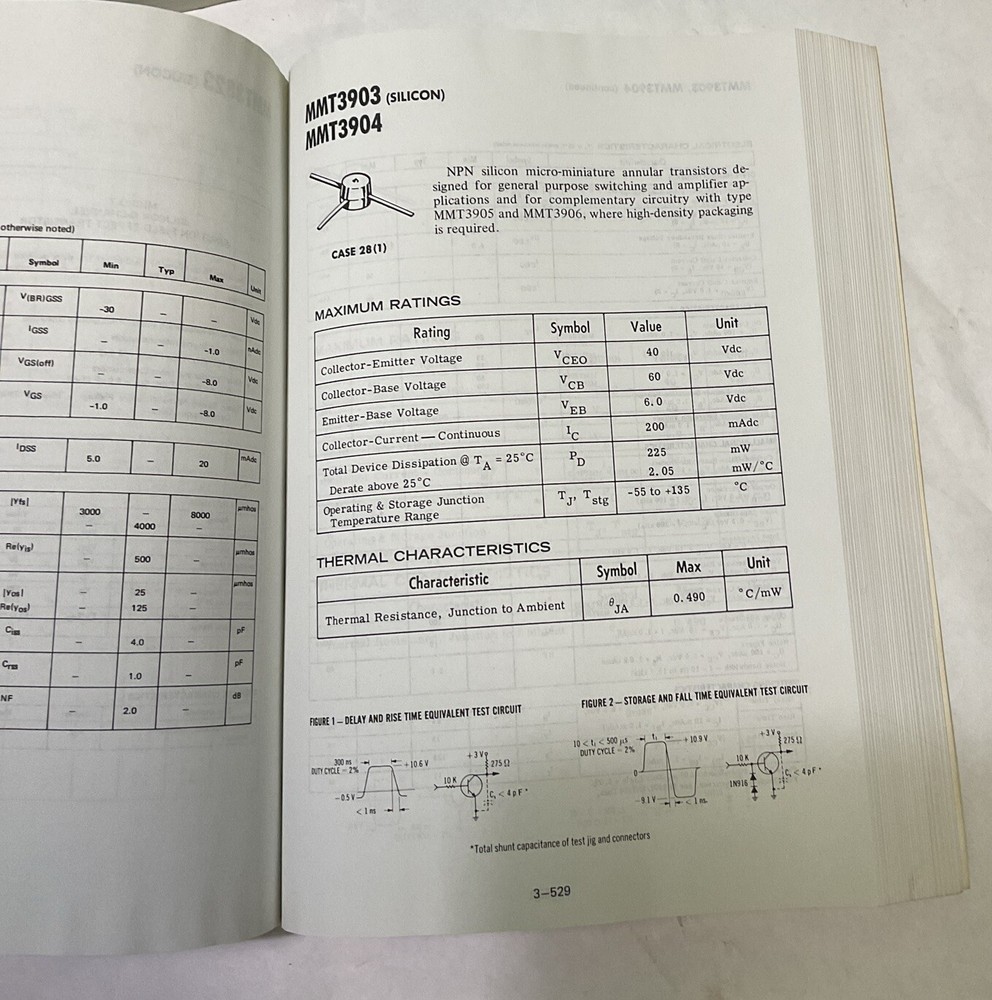 VTG 1972 First EditionThe Semiconductor Data Library Volume 1 ,2 & Third Edition